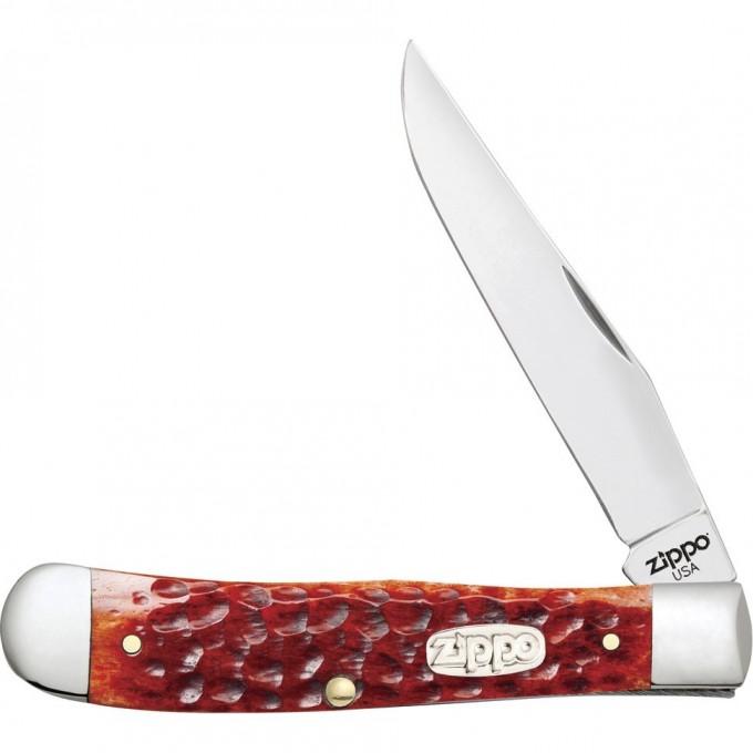 Нож перочинный ZIPPO CHESTNUT BONE STANDARD JIGGED TRAPPER + ЗАЖИГАЛКА 50562_207 Нож перочинный ZIPPO CHESTNUT BONE STANDARD JIGGED TRAPPER + ЗАЖИГАЛКА 50562_207